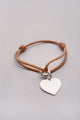 Bracelet Liv coeur Sauvage argenté