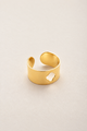 Bague Citadelle dorée