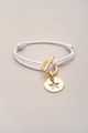 Bracelet attache étoile doré