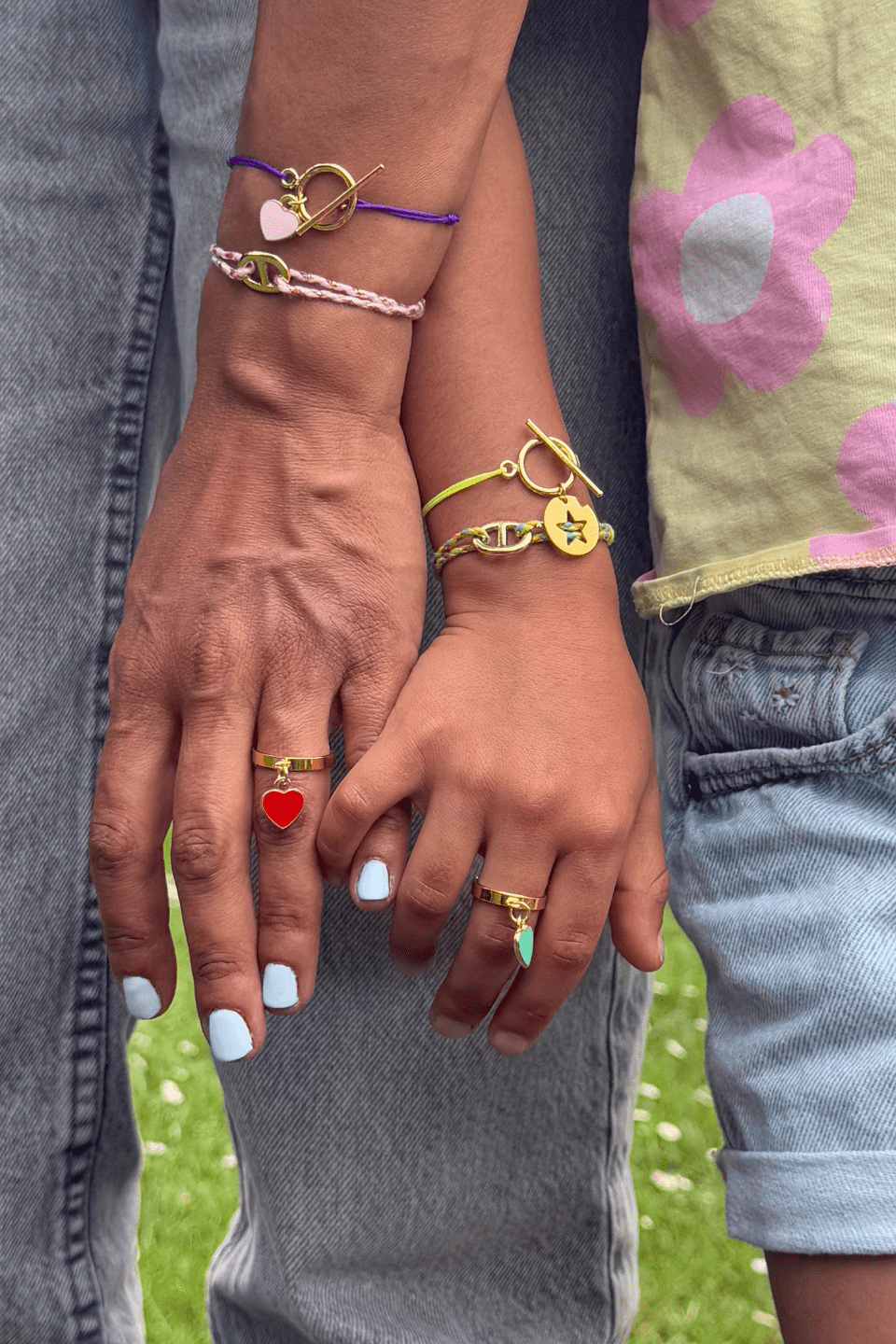 Bracelet Lou Coeur Coloré